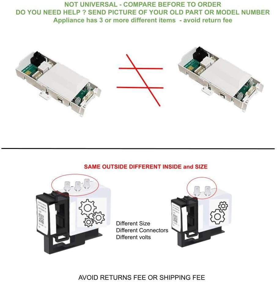 Compatible with GE Dishwasher DRAIN PUMP MOTOR WD26X10039 WD26X10024 WD26X10030 WD26X10037