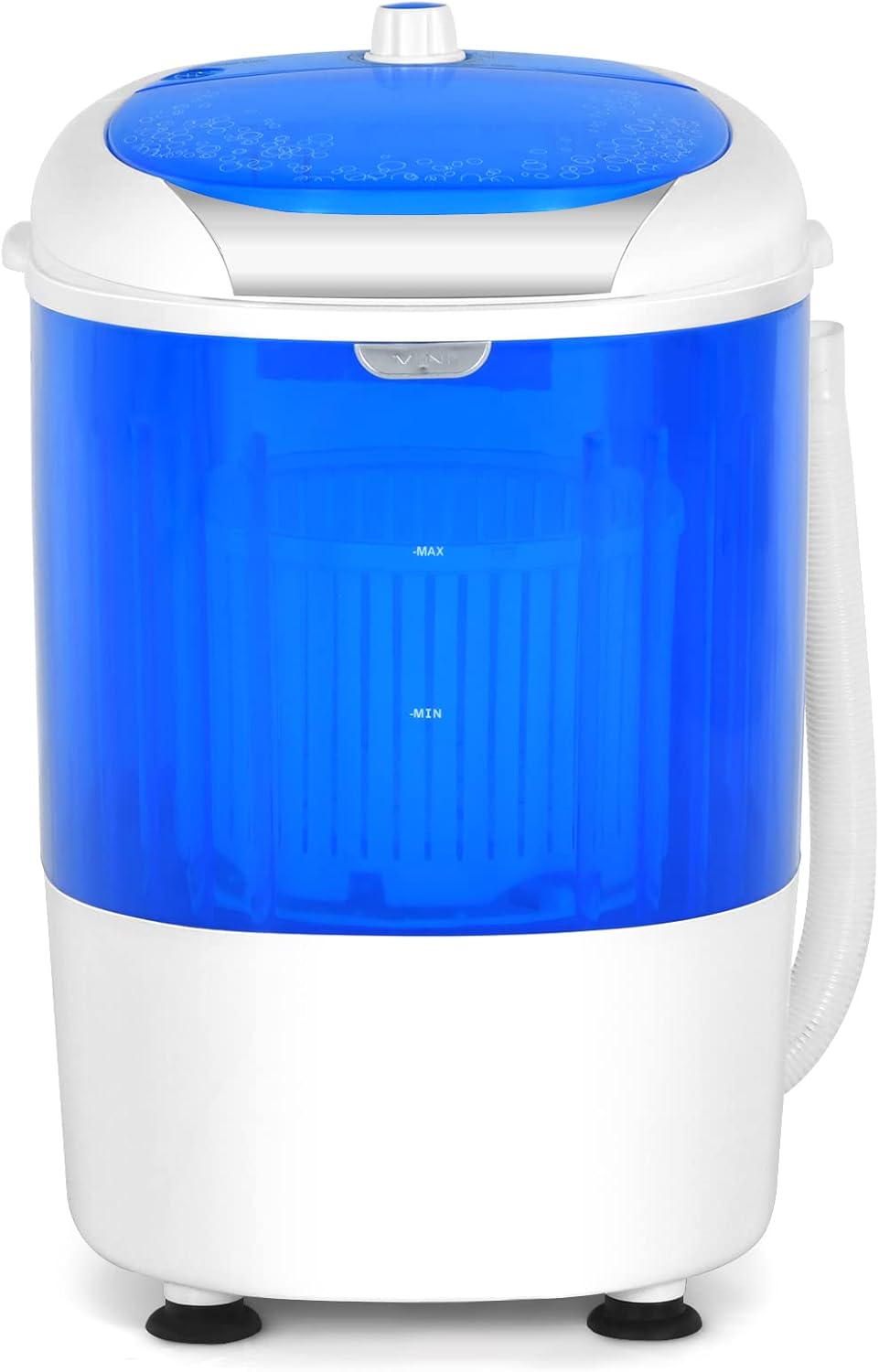 Giantex GX24977-PE, Mini Washer and Spinner Combo, 5.5lbs, Semi-automatic Compact Laundry Apartment Dorm RV Portable Washing Machine, 5.5 LBS Capacity