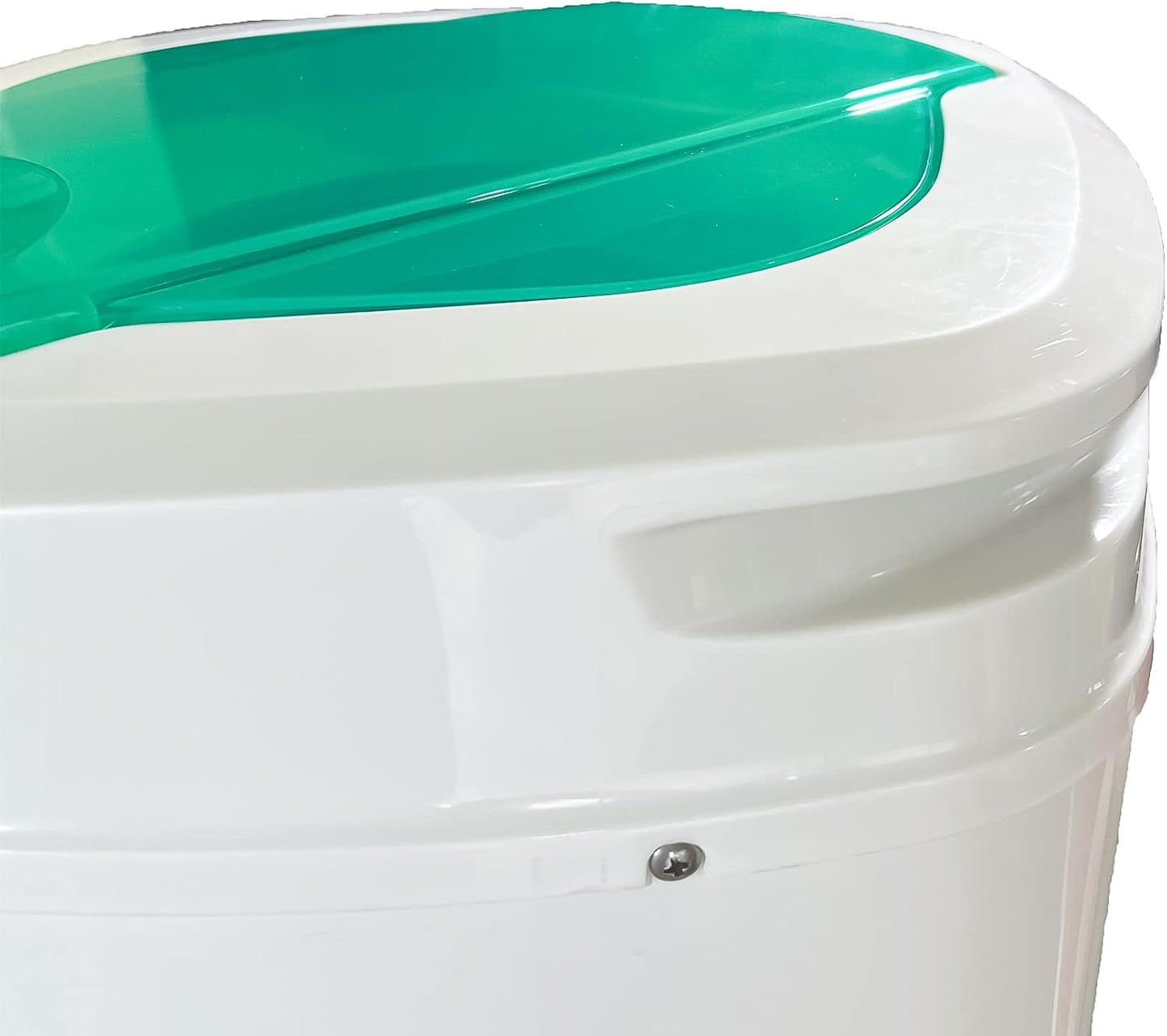 The Laundry Alternative Ninja Spin Dryer - Portable for Clothes, 3200 RPM With High Tech Suspension System - for Apartments, RV Travel - Emerald