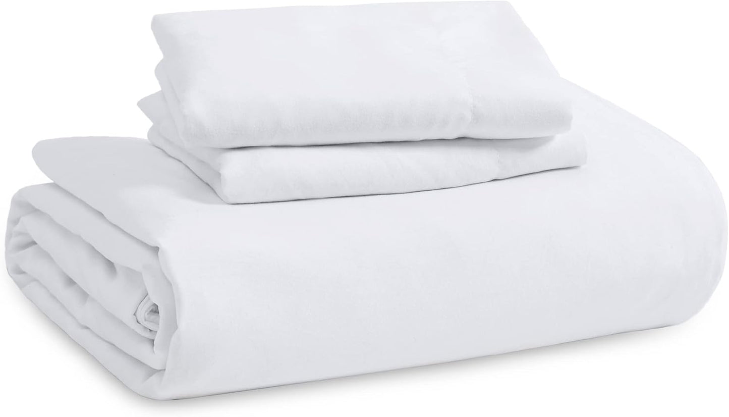 Bedsure White Duvet Cover Queen Size - 3 Pieces Prewashed Extra Soft Bedding Set, Includes 1 Duvet Cover 90x90 Inches with Zipper Closure & 2 Pillow Shams, Comforter Not Included