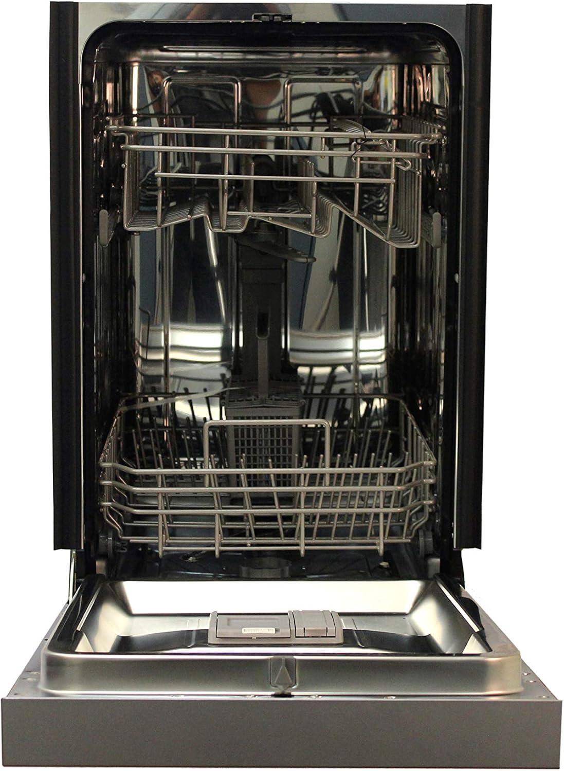 SPT SD-9254SSA 18″ Wide Built-In Stainless Steel Dishwasher w/Heated Drying, ENERGY STAR, 6 Wash Programs, 8 Place Settings and Stainless Steel Tub