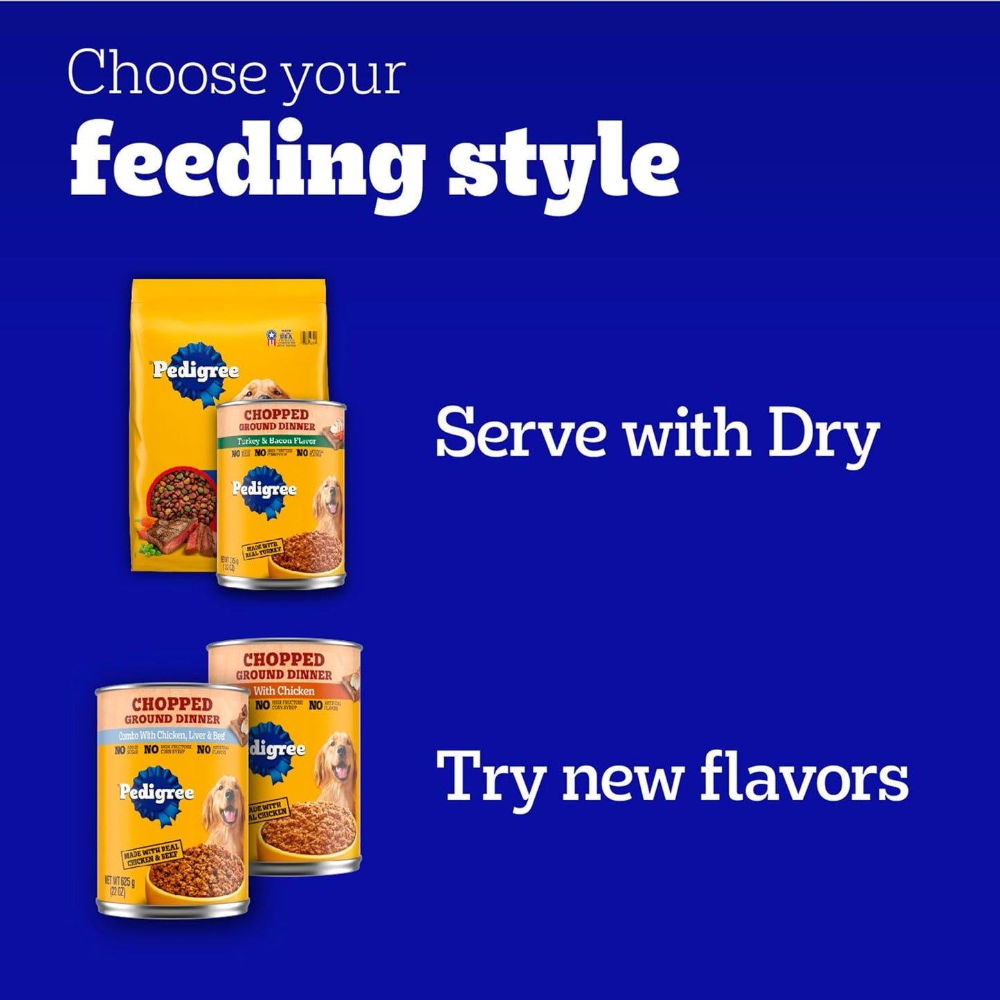 Pedigree Choice Cuts In Gravy Adult Canned Wet Dog Food With Beef Multipack, 13.2 oz. Cans (12 Count, Pack of 1)