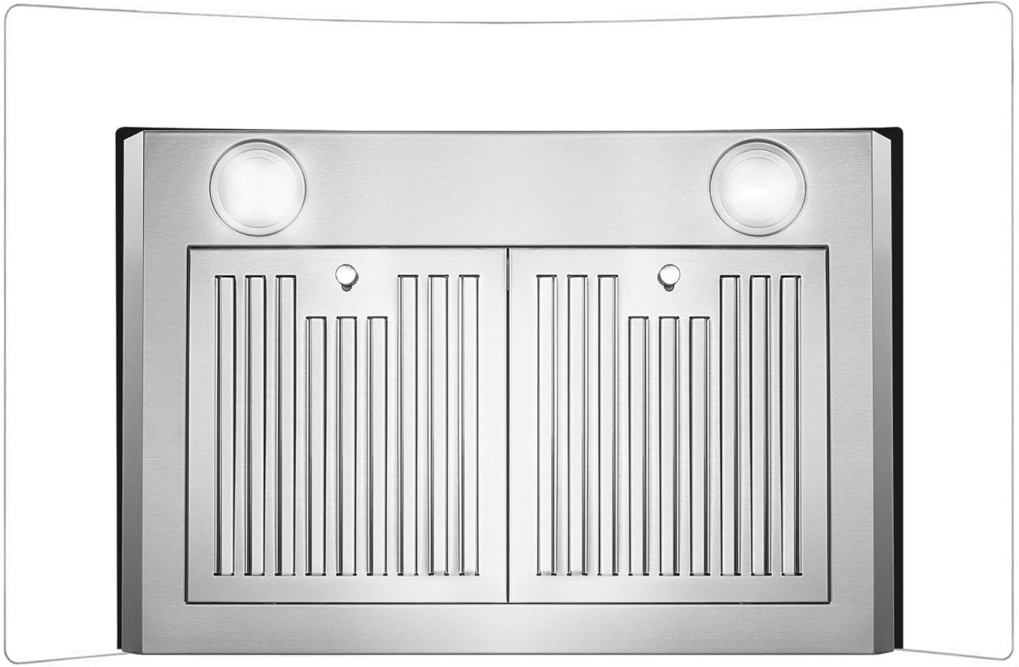 COSMO COS-668AS750 30 in. Vista Collection 380 CFM Ducted Wall Mount Range Hood, Touch Controls, LED Lights, Stainless Steel