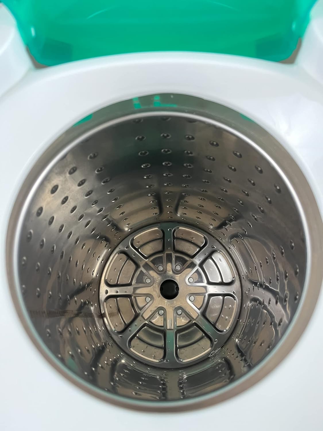 The Laundry Alternative Ninja Spin Dryer - Portable for Clothes, 3200 RPM With High Tech Suspension System - for Apartments, RV Travel - Emerald