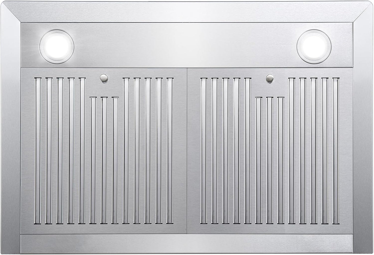COSMO COS-63175S 30 in. Vista Collection 380 CFM Ducted Wall Mount Range Hood, Touch Controls, LED Lights, Stainless Steel